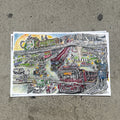 Bangkok Cityscape 11x17" print