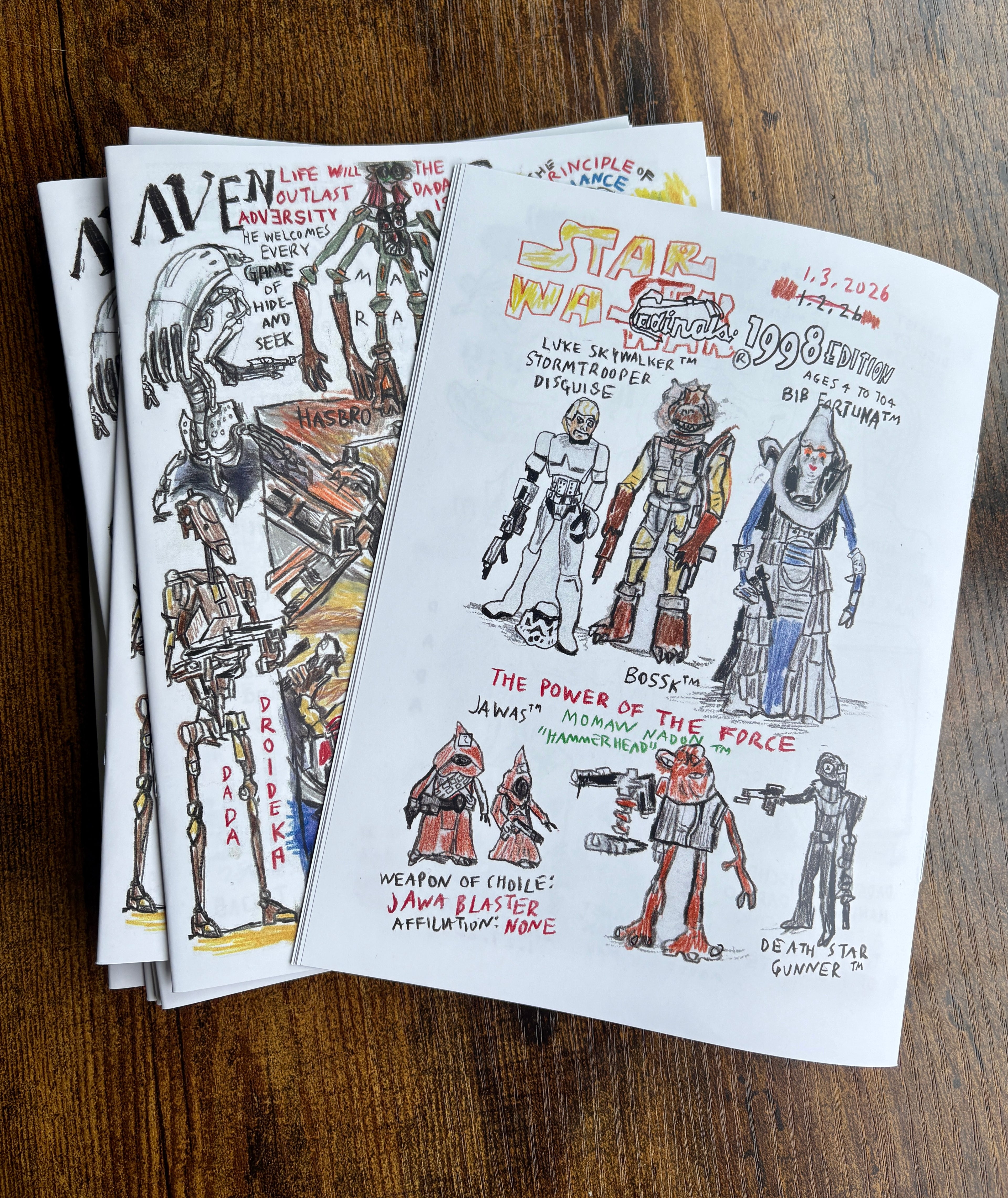 Star Wars x Dada Art Zine