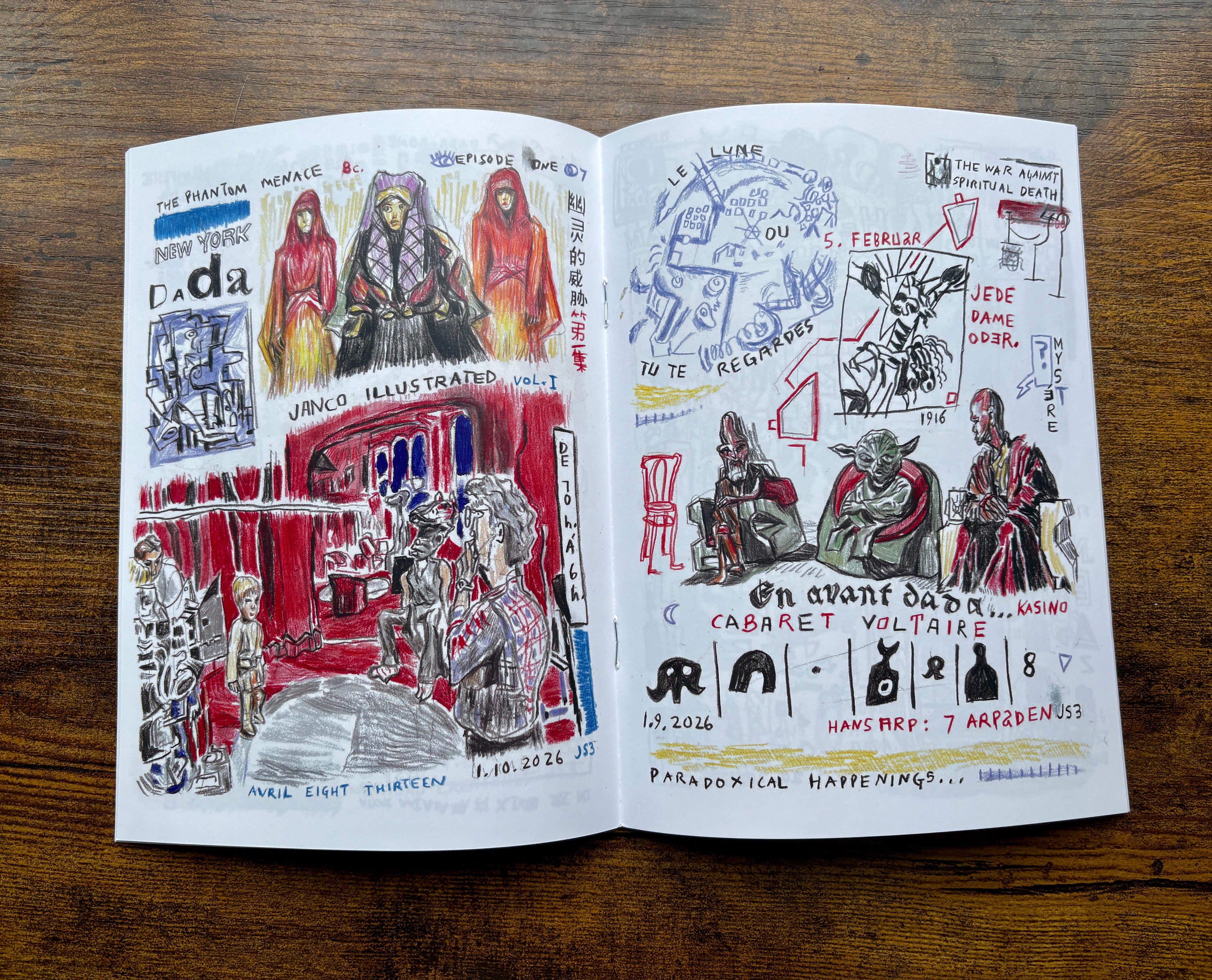 Star Wars x Dada Art Zine