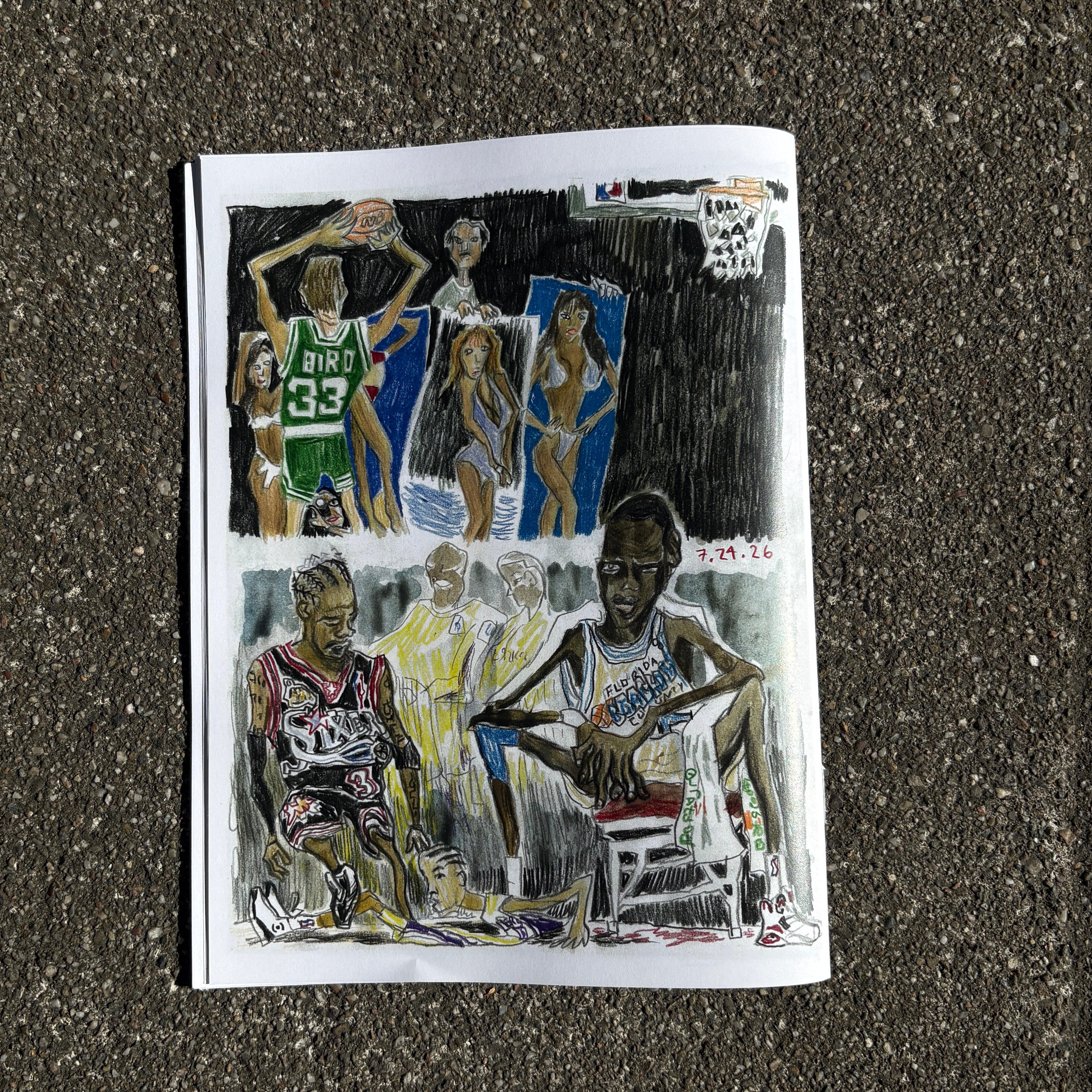 ICONIC NBA PHOTOS ZINE