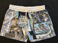 Chinatown Airlines Graphic Shorts