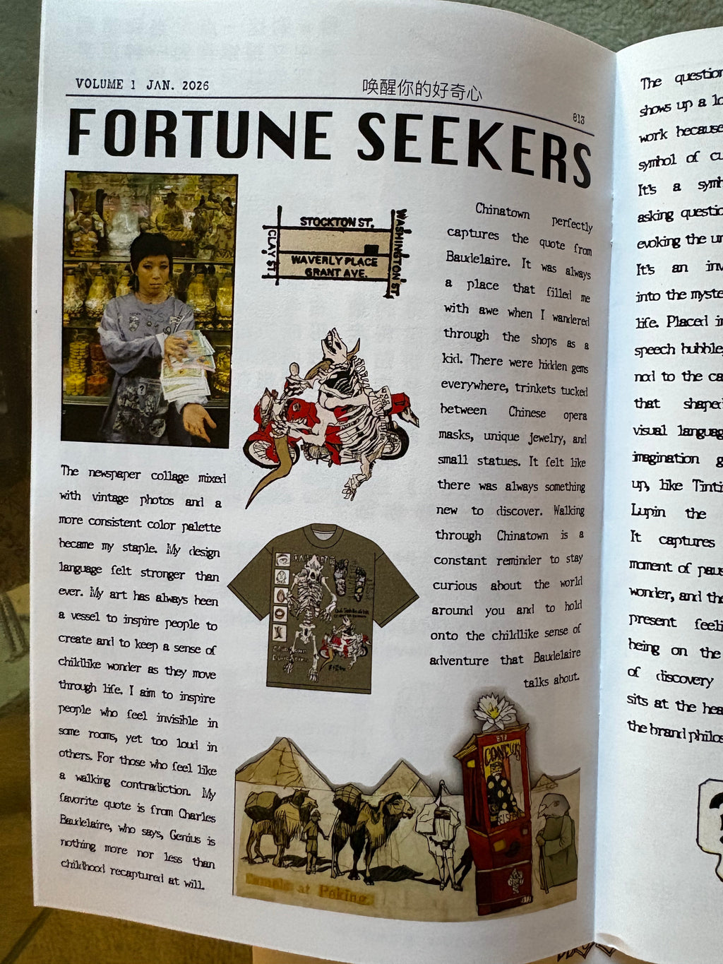 Chinatown Curiosities Zine